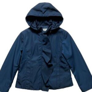Richie House Navy Ruffle Jacket, Size 4
